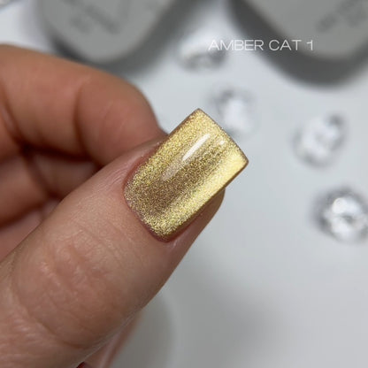 Гель-лак Amber Cat №1 10 мл Saga Professional