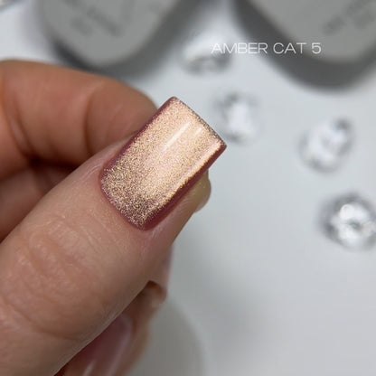 Gel nagellak Amber Cat №5 10 ml Saga Professional
