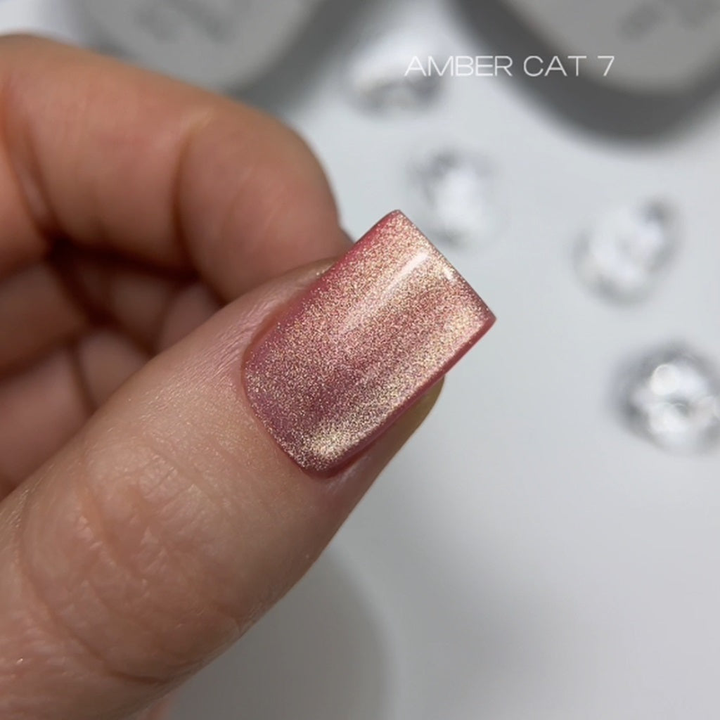 Verniz gel Amber Cat nº7 10 ml Saga Professional