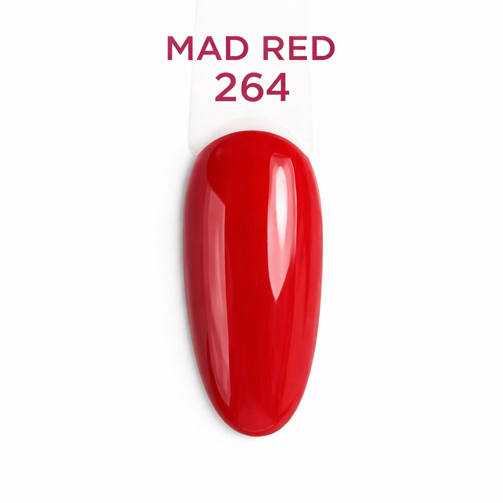 Гель лак №264 - Mad Red 8ml Atica