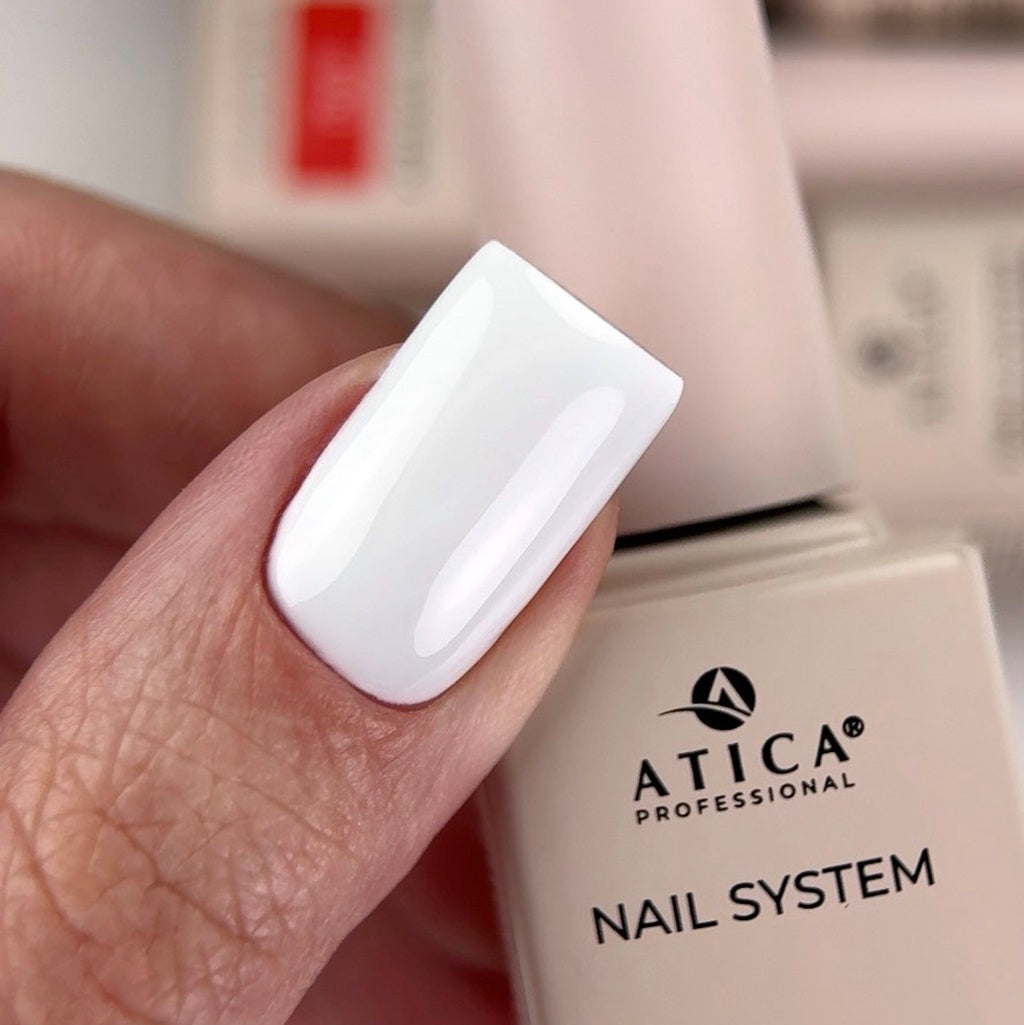 Гель лак №1 - Айс Уайт 8 мл Atica
