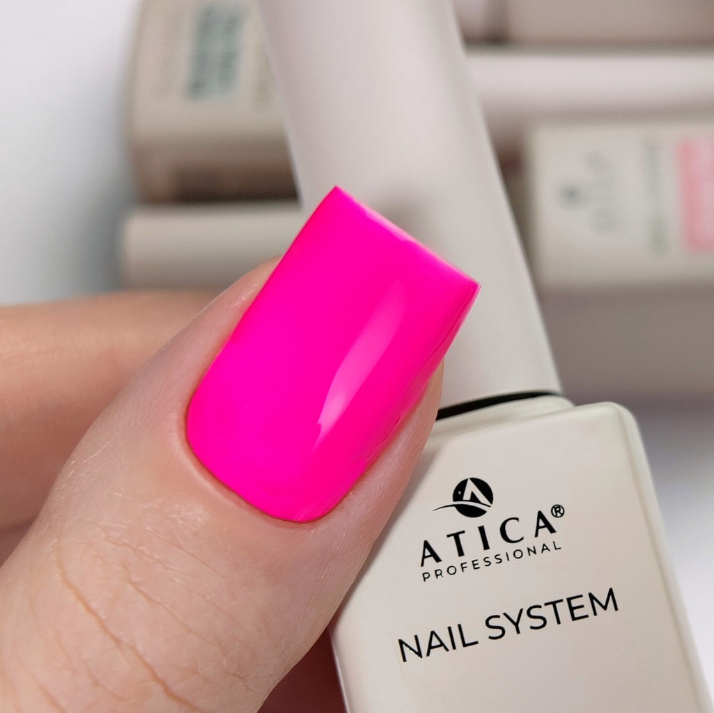 Vernis semi-permanent n°146 - Framboise 8ml Atica