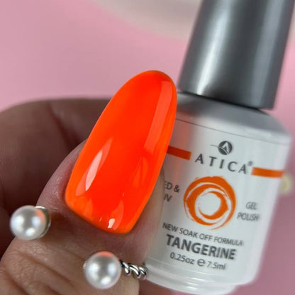 Гель лак №147 - Мандарин 8 мл Atica