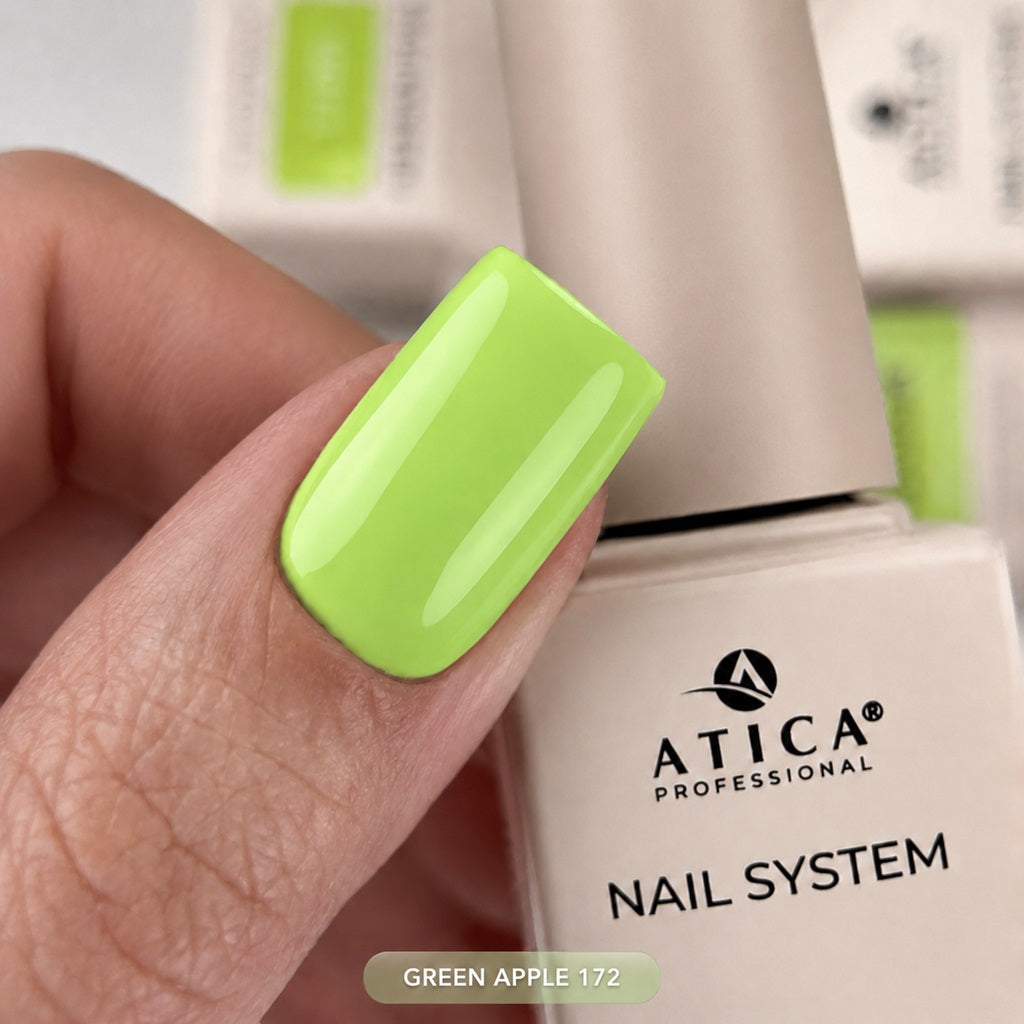 Gel polish №172 - Green Apple 8ml Atica