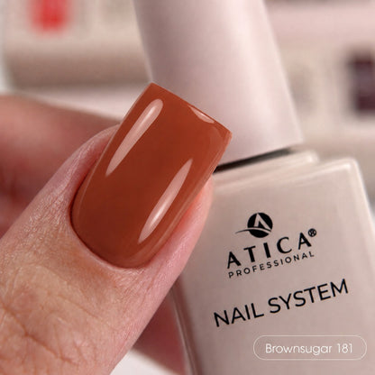 Гель лак №181 - Brown Sugar 8ml Atica