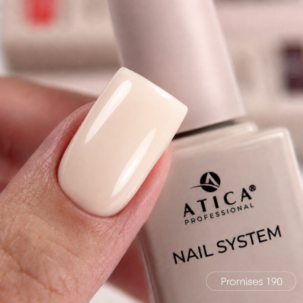 Гель лак №190 - Promisses 8мл Atica