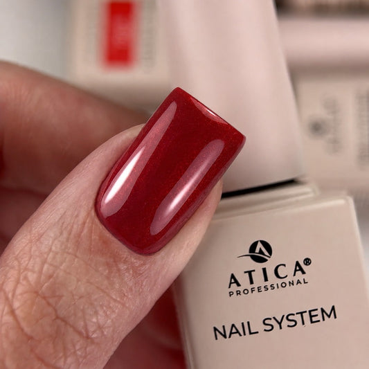 Smalti semipermanenti №198 - Scarlet 8ml Atica