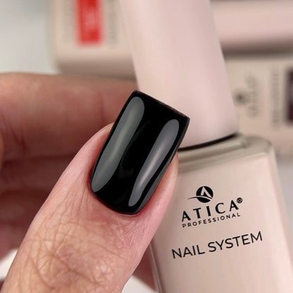Гель лак №2 - Глубокий черный 8 мл Atica