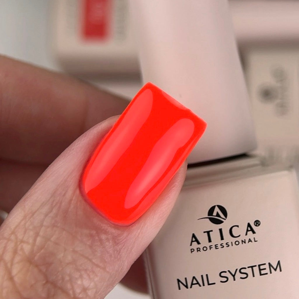 Гель лак №3 - Orange Soda 8 мл Atica