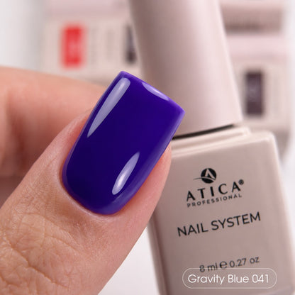 Гель лак №41 - Gravity Blue 8 мл Atica