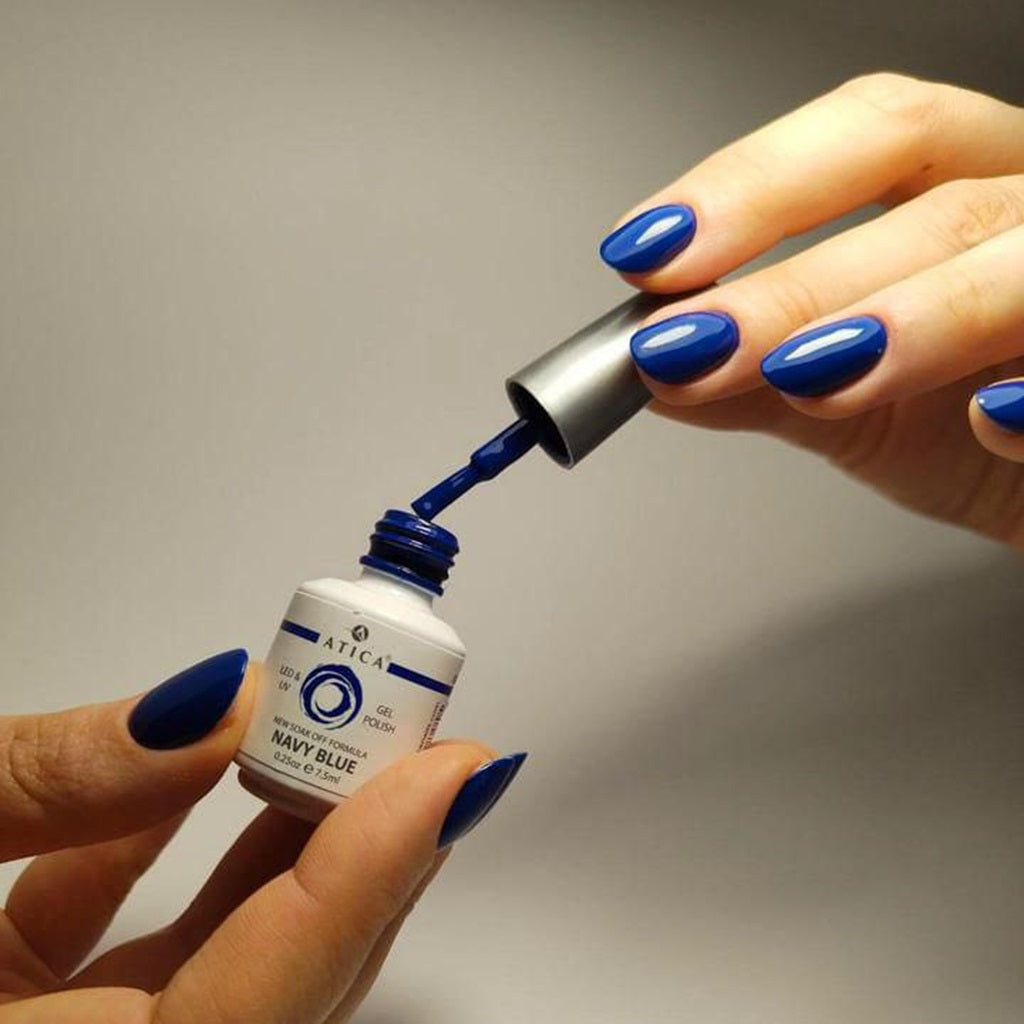 Gel polish №49 - Navy blue 8ml Atica