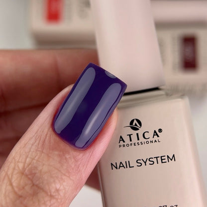 Гель лак №8 - Violet Heart 8 мл Atica