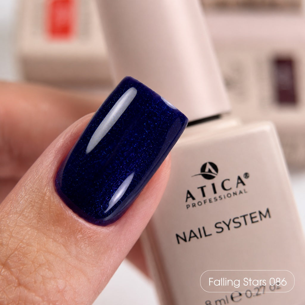 Gel polish №86 - Falling Stars 8ml Atica