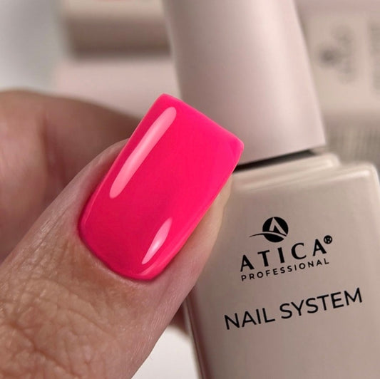 Vernis semi-permanent №87 - Fusion Pink 8ml Atica