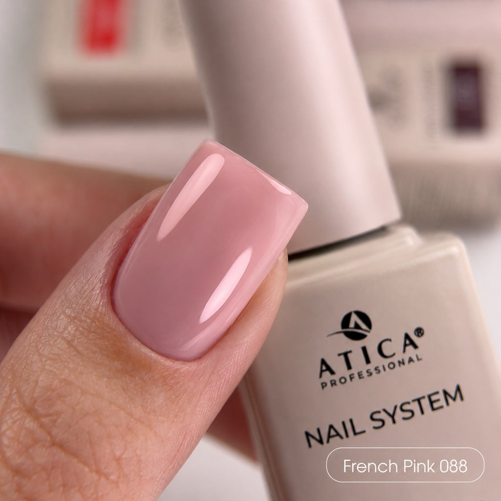 Гель лак №88 - French Pink 8ml Atica