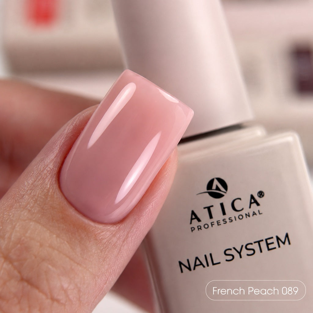 Smalti semipermanenti №89 - French Peach 8ml Atica