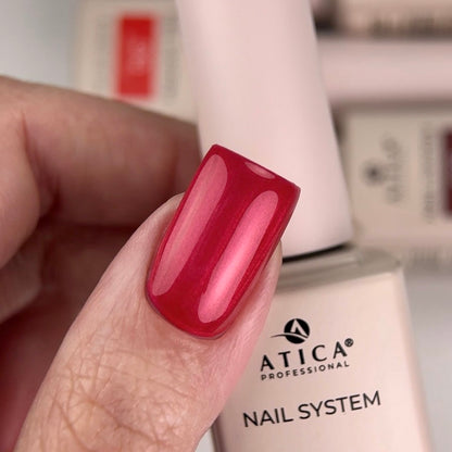 UV Nagellack №9 - Roter Shimmer 8ml Atica