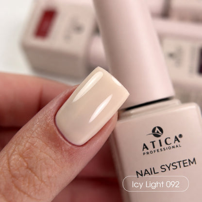 Gel polish №92 - Icy Light 8ml Atica