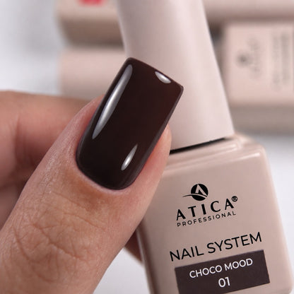 Smalti semipermanenti Choco Mood 8ml Atica