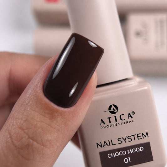 UV Gél-lak Choco Mood 8 ml Atica