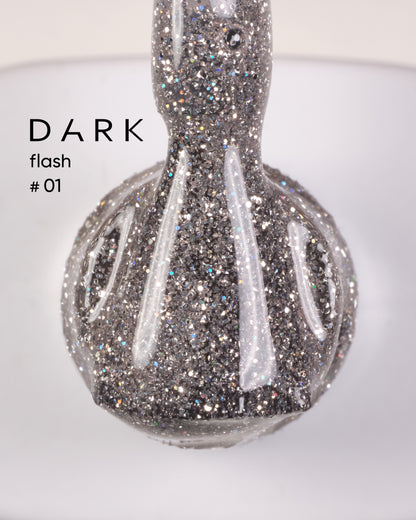 Светоотражающий гель лак - "Flash" №№1-5 10ml Dark