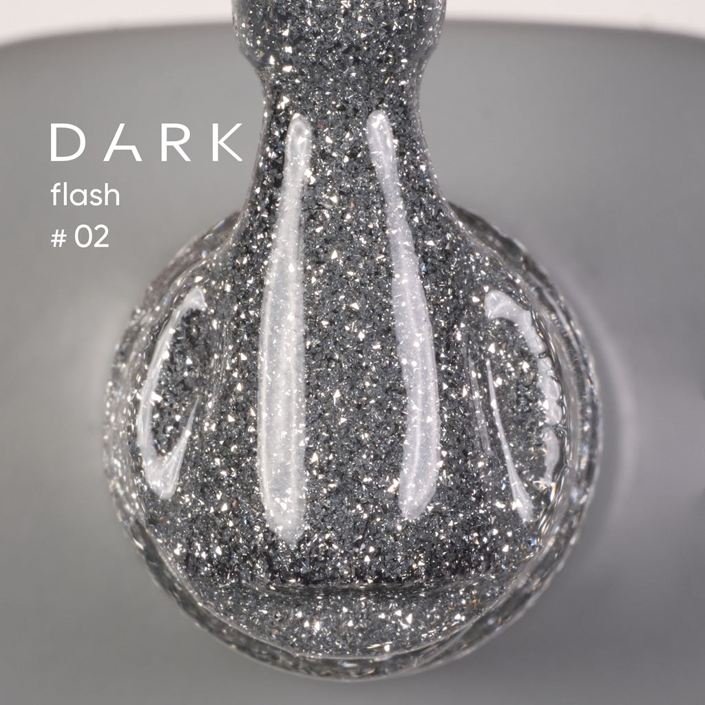 Светоотражающий гель лак - "Flash" №№1-5 10ml Dark