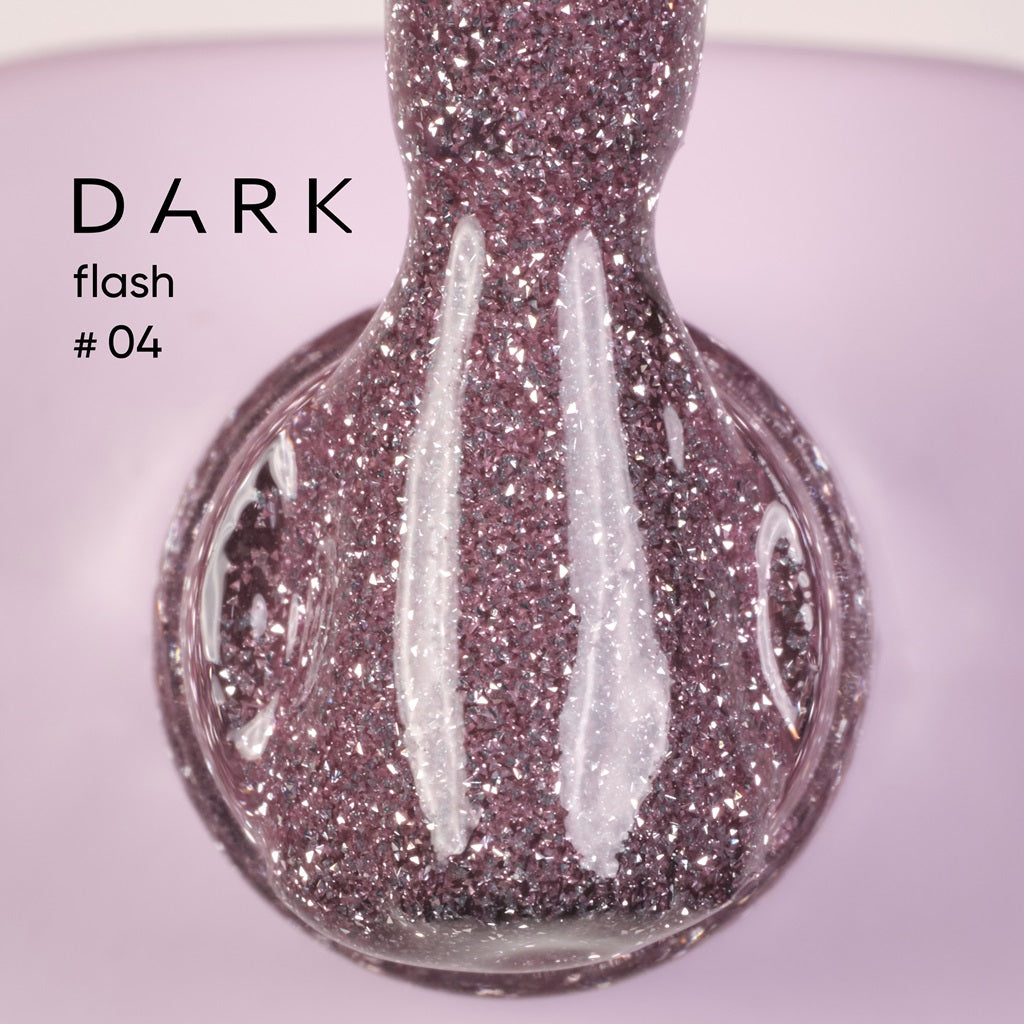 Светоотражающий гель лак - "Flash" №№1-5 10ml Dark
