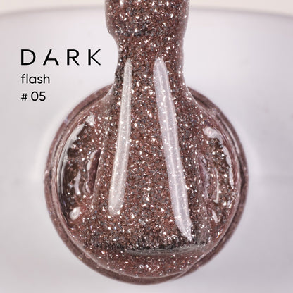 Светоотражающий гель лак - "Flash" №№1-5 10ml Dark
