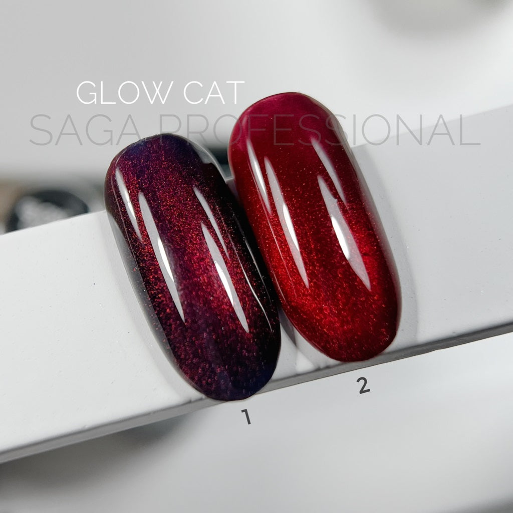 Gel polish Glow Cat №1 10 ml Saga Professional