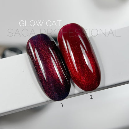 Gel polish Glow Cat №1 10 ml Saga Professional