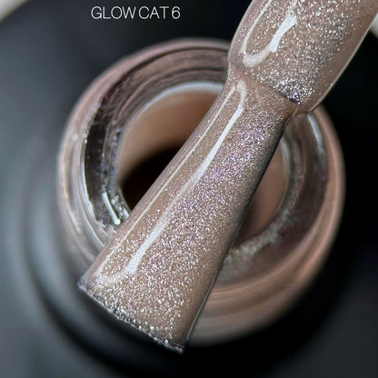 Гель-лак Glow Cat №6 10 мл Saga Professional