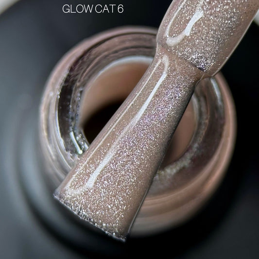 Гель-лак Glow Cat №6 10 мл Saga Professional