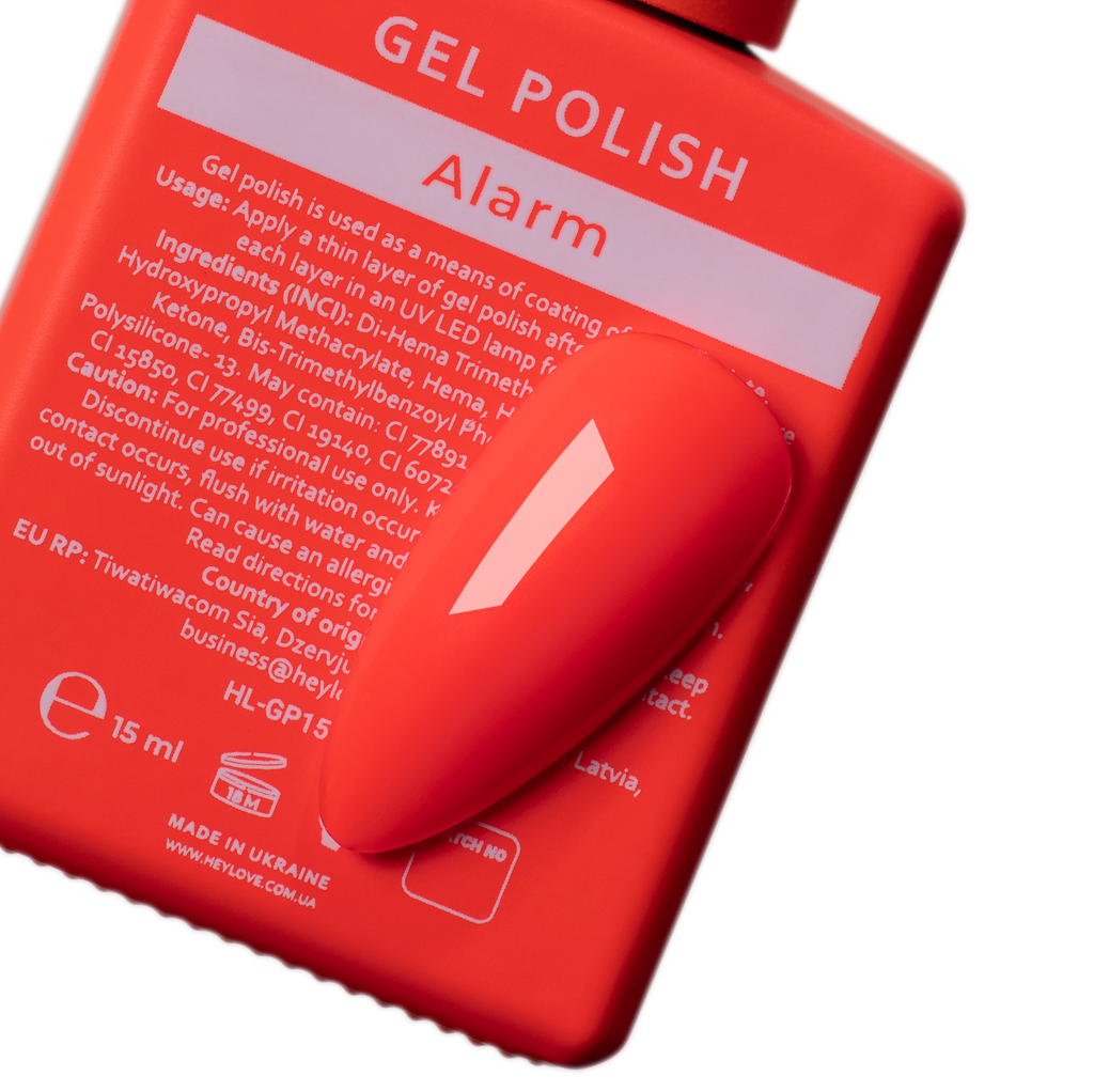 Гель-лак Alarm 15 ml HEYLOVE