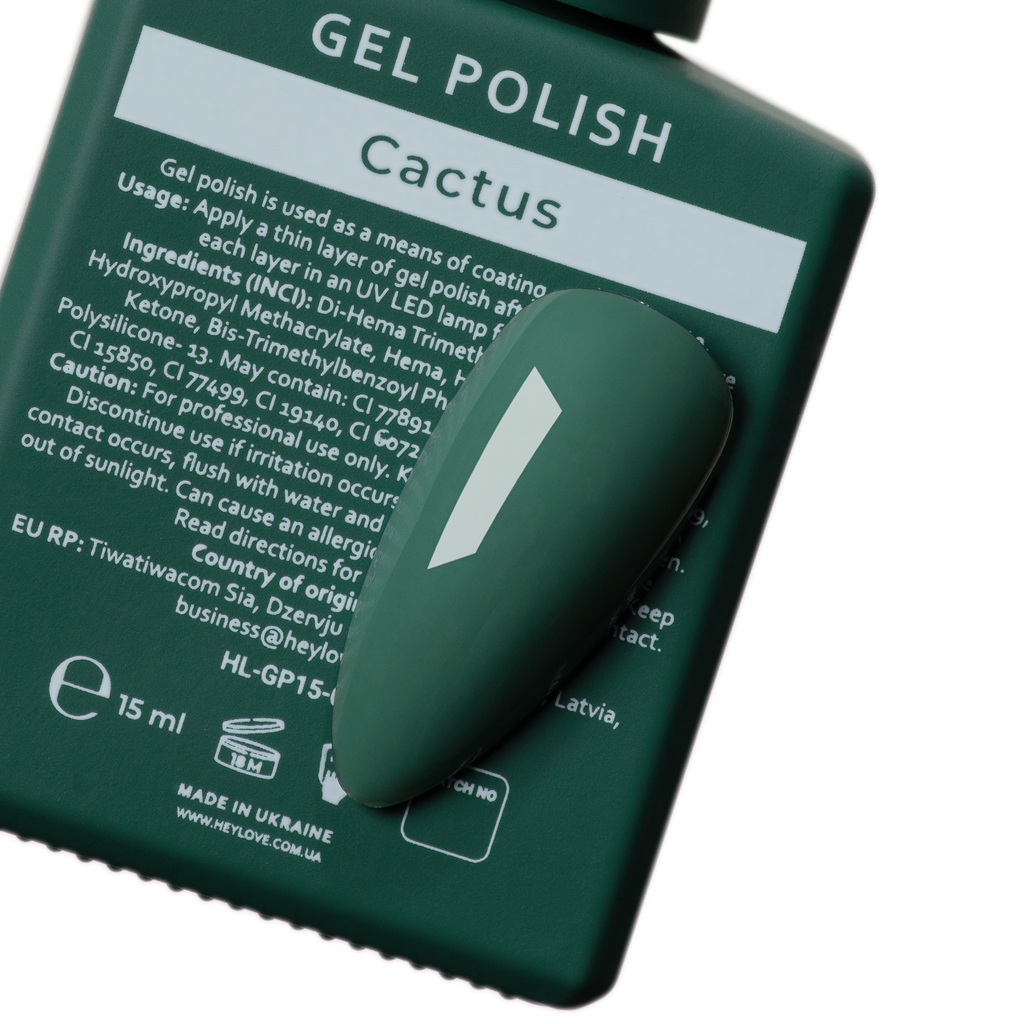Verniz Gel Cactus 15 ml HEYLOVE