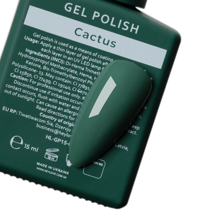Verniz Gel Cactus 15 ml HEYLOVE