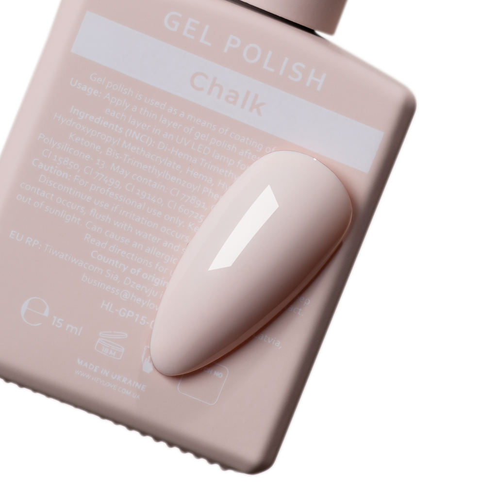 Gel Polish Chalk 15 ml HEYLOVE