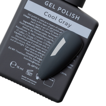 Gel Polish Cool Gray 15 ml HEYLOVE