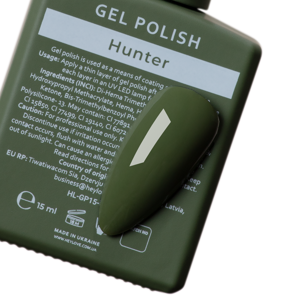 Гель-лак Hunter 15 ml HEYLOVE