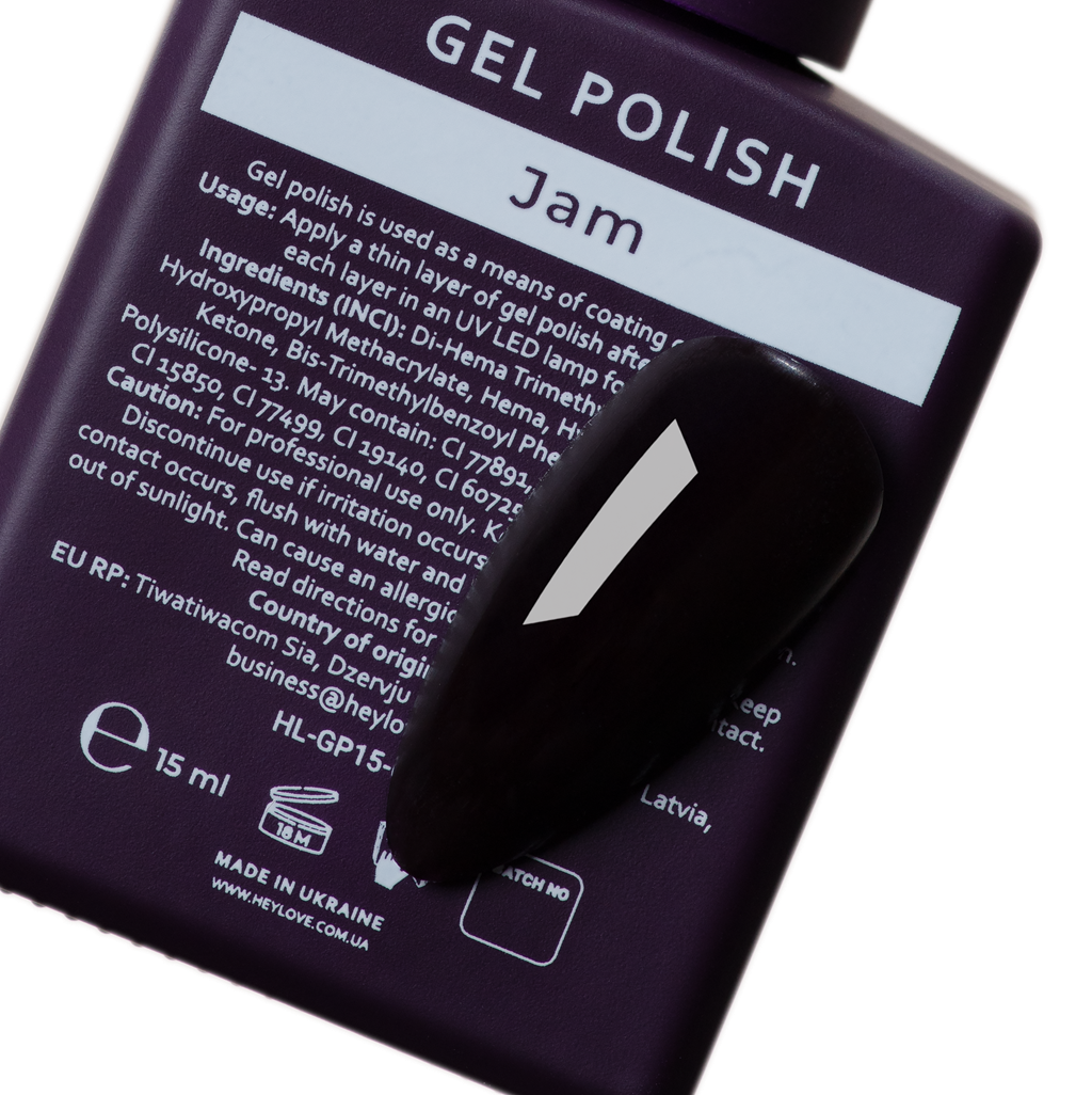 Гель-лак Jam 15 ml HEYLOVE