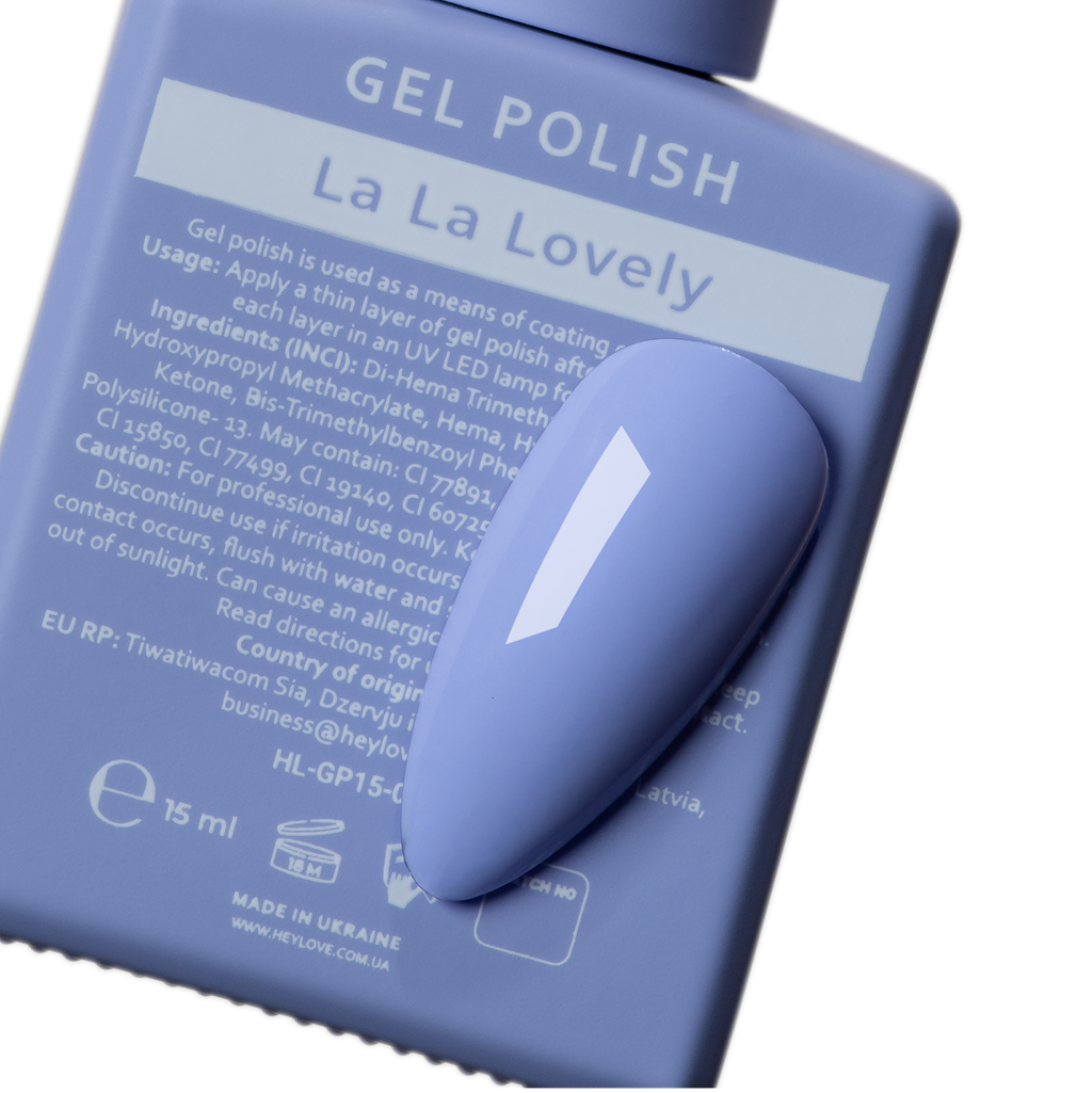 Гель-лак La La Lovely 15 ml HEYLOVE