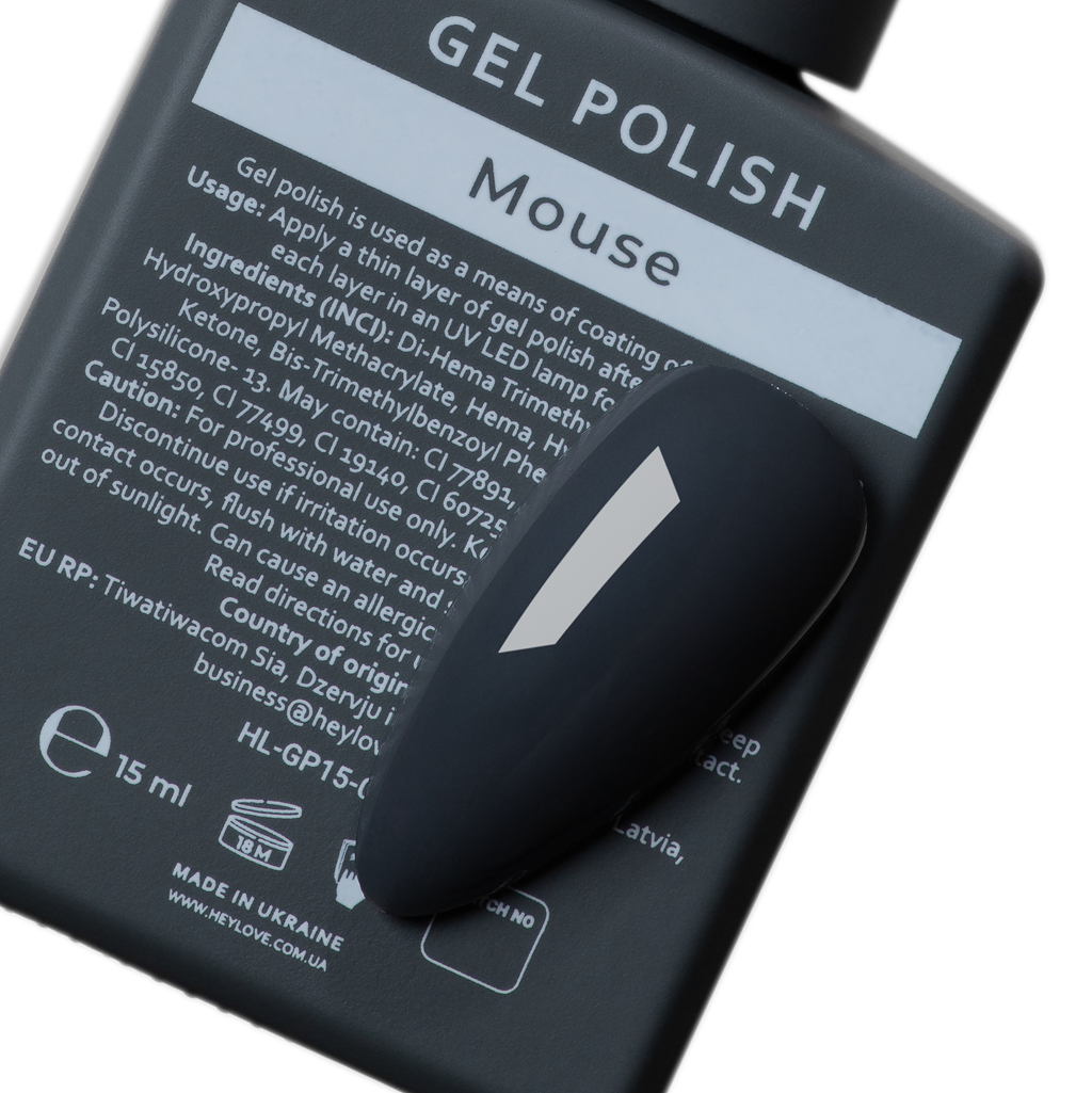 Verniz Gel Mouse 15 ml HEYLOVE