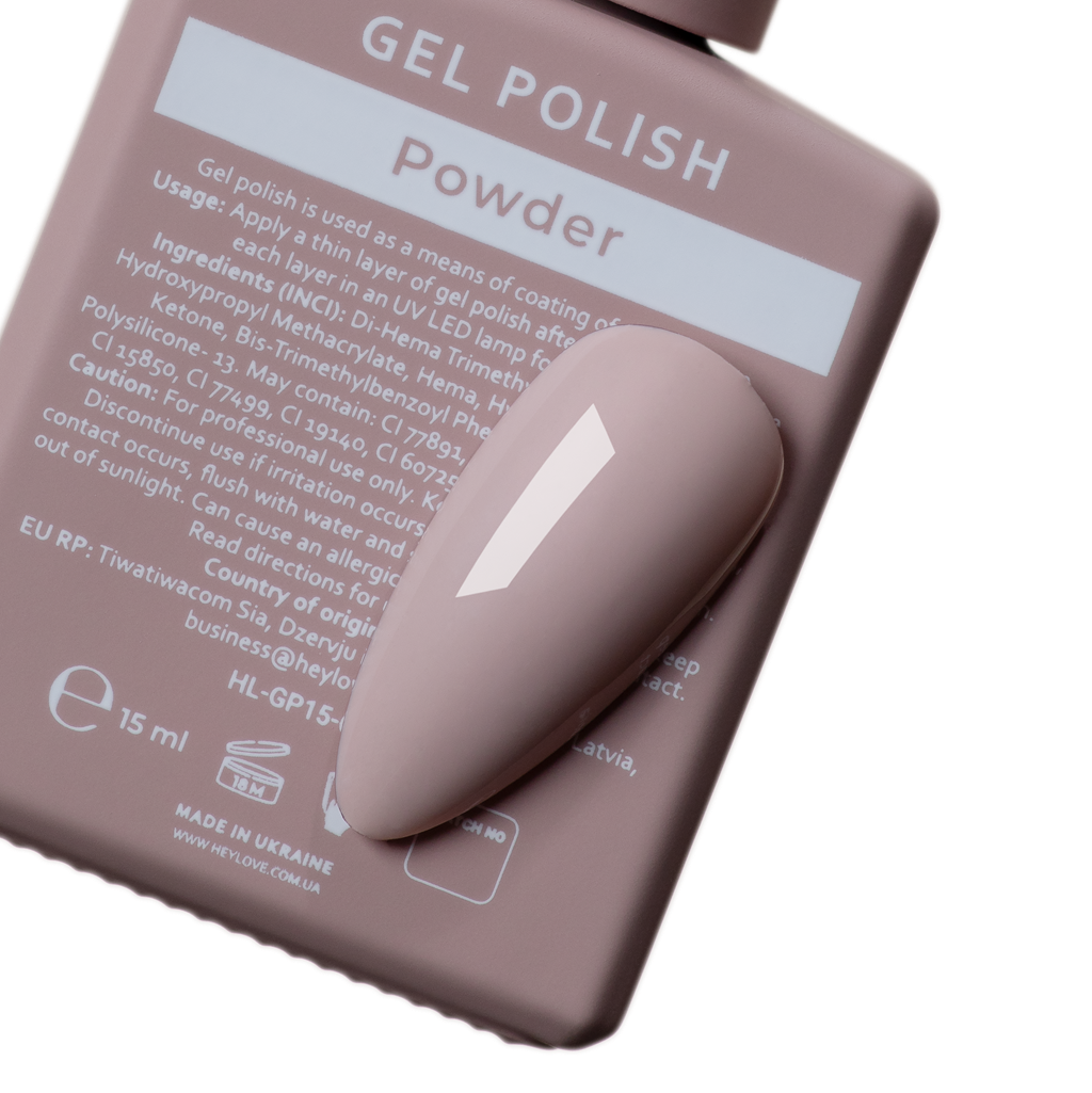 Гель-лак Powder 15 мл HEYLOVE