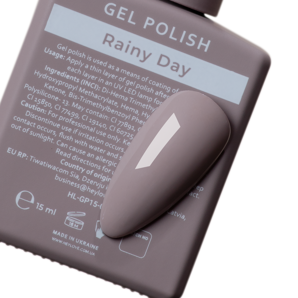 Verniz Gel Rainy day 15 ml HEYLOVE