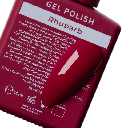 Gel Polish Rhubarb 15 ml HEYLOVE