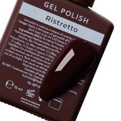 Гель-лак Ristretto 15 ml HEYLOVE