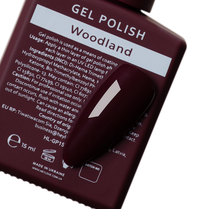 Gel Polish Woodland 15 ml HEYLOVE