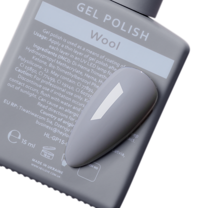 Гель-лак Wool 15 мл HEYLOVE