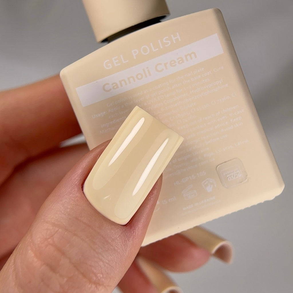 Гель-лак Cannoli Cream 15 ml HEYLOVE