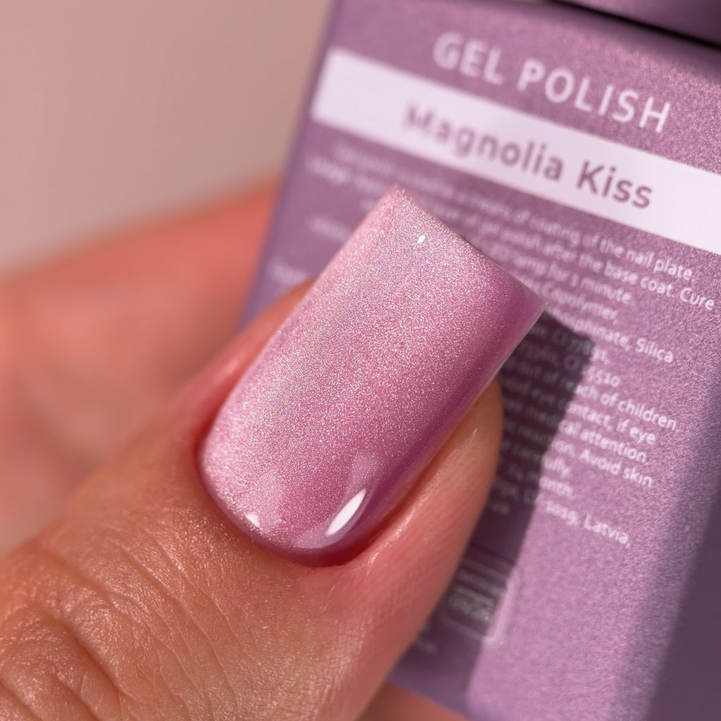 Vernis semi-permanent « Cat Eye » Magnolia Kiss 15 ml HEYLOVE