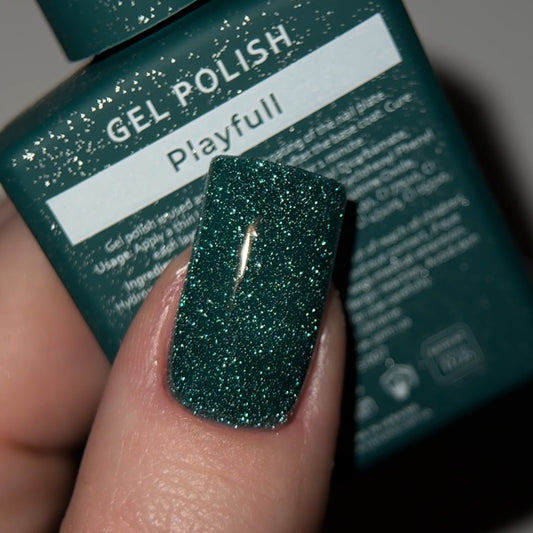 Отражающий гель лак Playfull 15 мл HEYLOVE